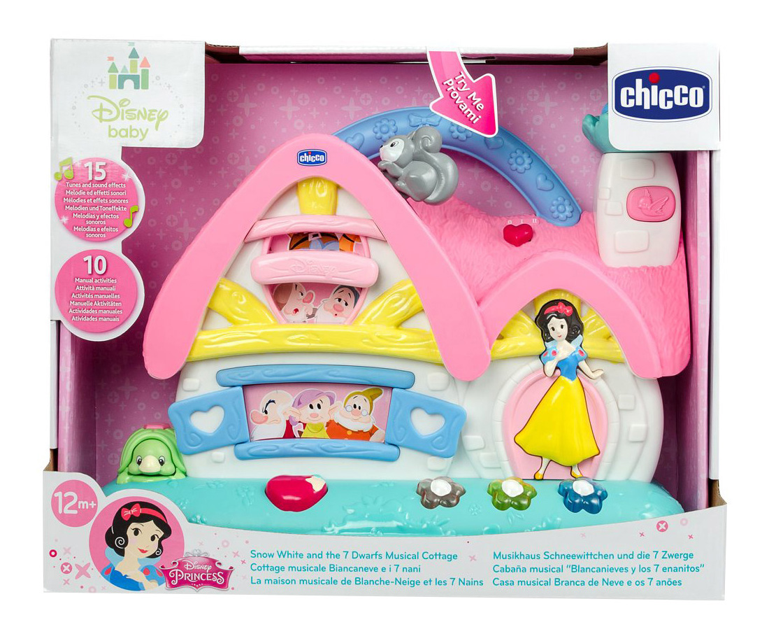 Музыкальная игрушка Chicco Белоснежка и 7 гномов 5185 – купить в Москве,  цены в интернет-магазинах на Мегамаркет