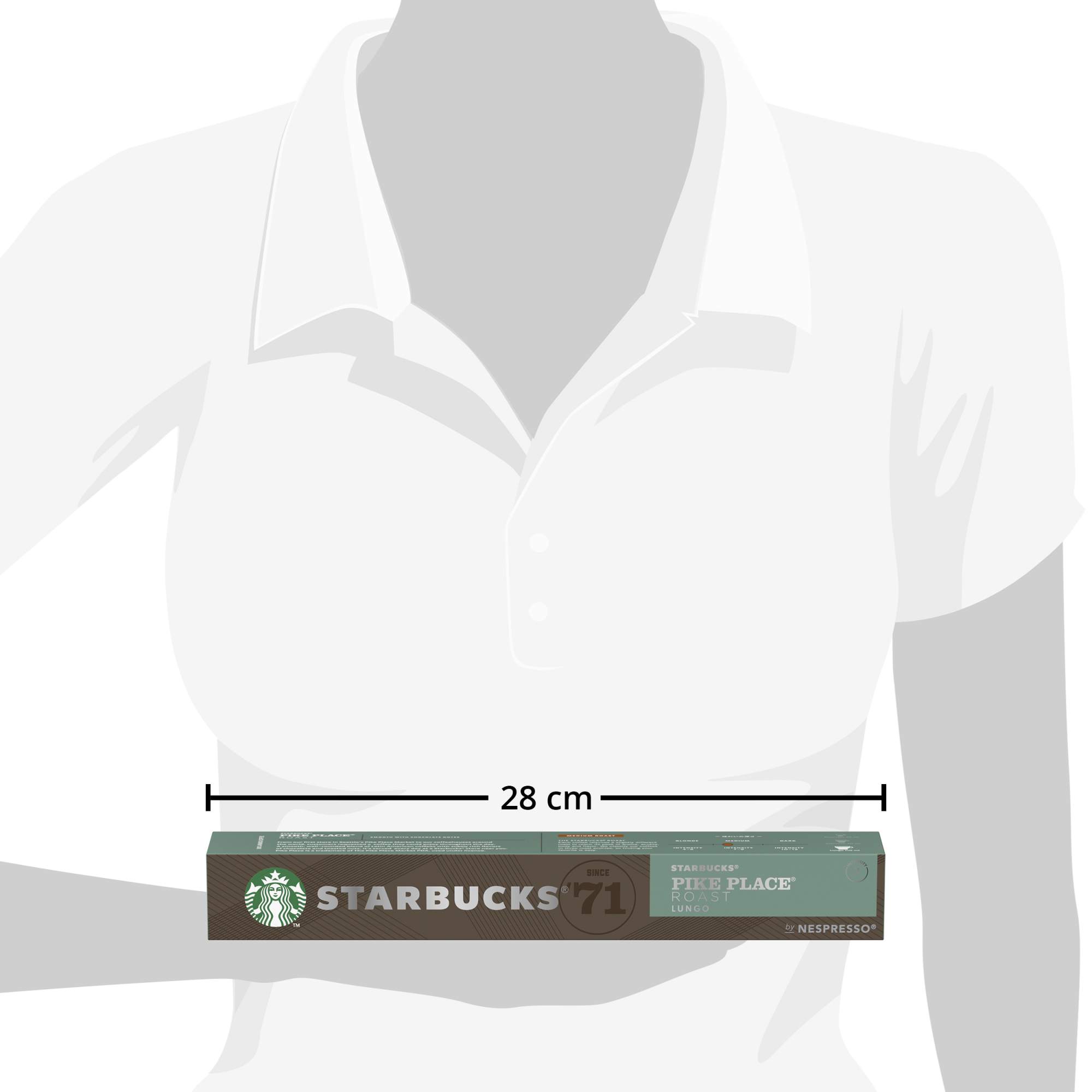 Кофе в капсулах Starbucks Pike Place Roast стандарта Nespresso 10 шт