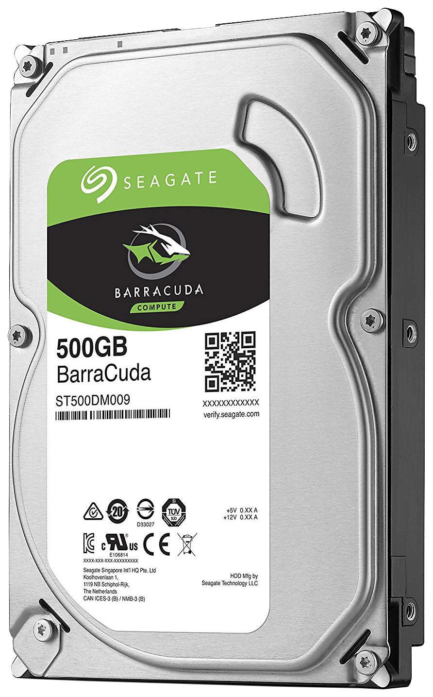 Жесткий диск Seagate BarraCuda 500ГБ (ST500DM009) - купить в Digital Solutions, цена на Мегамаркет