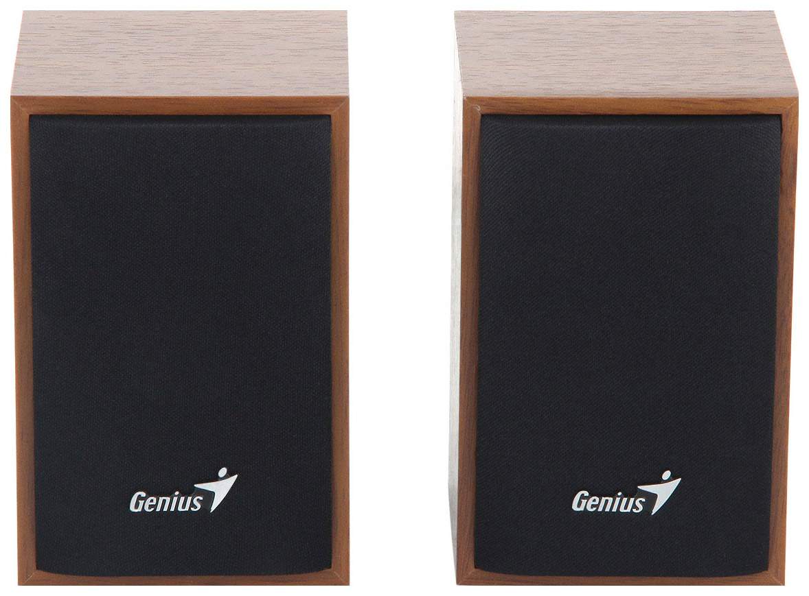 Колонки для компьютера Genius SP-HF160 Wood Brown, купить в Москве, цены в  интернет-магазинах на Мегамаркет