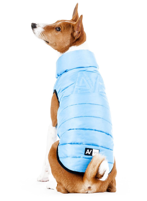 Куртка для собак Collar AiryVest ONE, унисекс, голубая, M40см