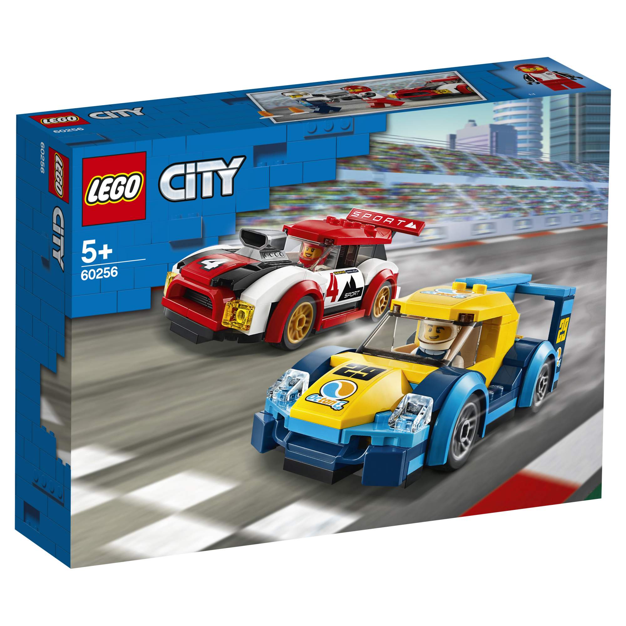 Купить конструктор LEGO City Nitro Wheels 60256 Гоночные автомобили, цены  на Мегамаркет | Артикул: 100025820524