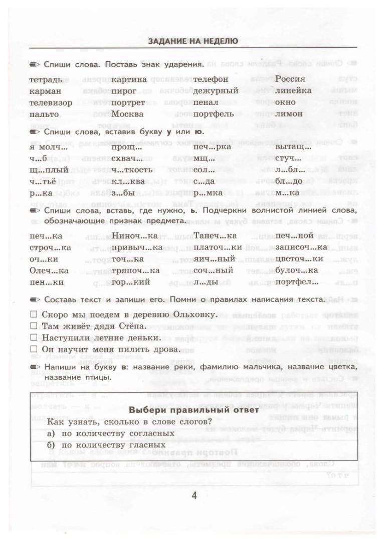 Тренировочные примеры по Русскому Языку, Задания для повторения и  Закрепления, 1 класс - купить справочника и сборника задач в  интернет-магазинах, цены на Мегамаркет | 2577054