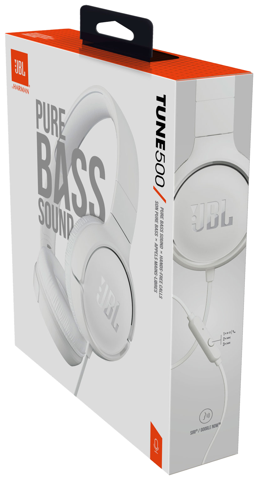 Наушники JBL Tune 500 White, купить в Москве, цены в интернет-магазинах на  sbermegamarket.ru