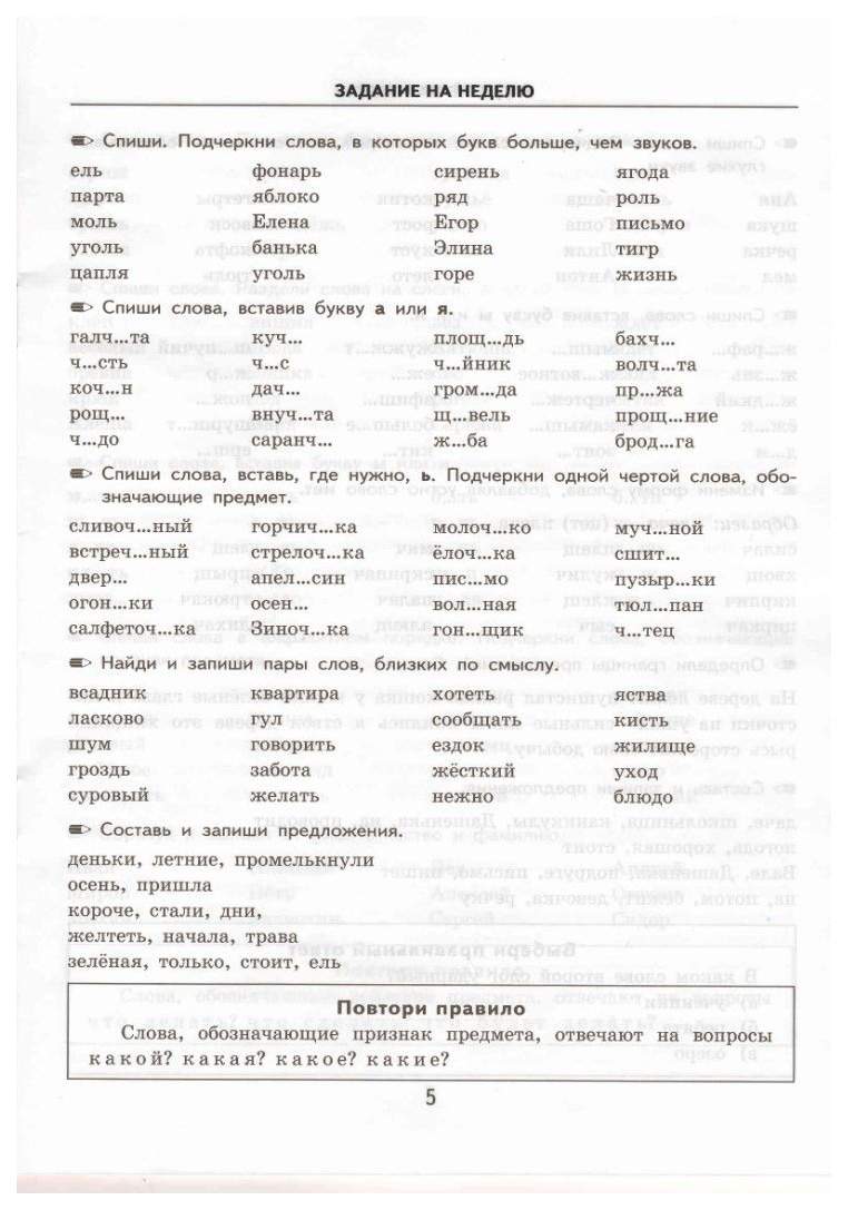 Тренировочные примеры по Русскому Языку, Задания для повторения и  Закрепления, 1 класс - купить справочника и сборника задач в  интернет-магазинах, цены на Мегамаркет | 2577054