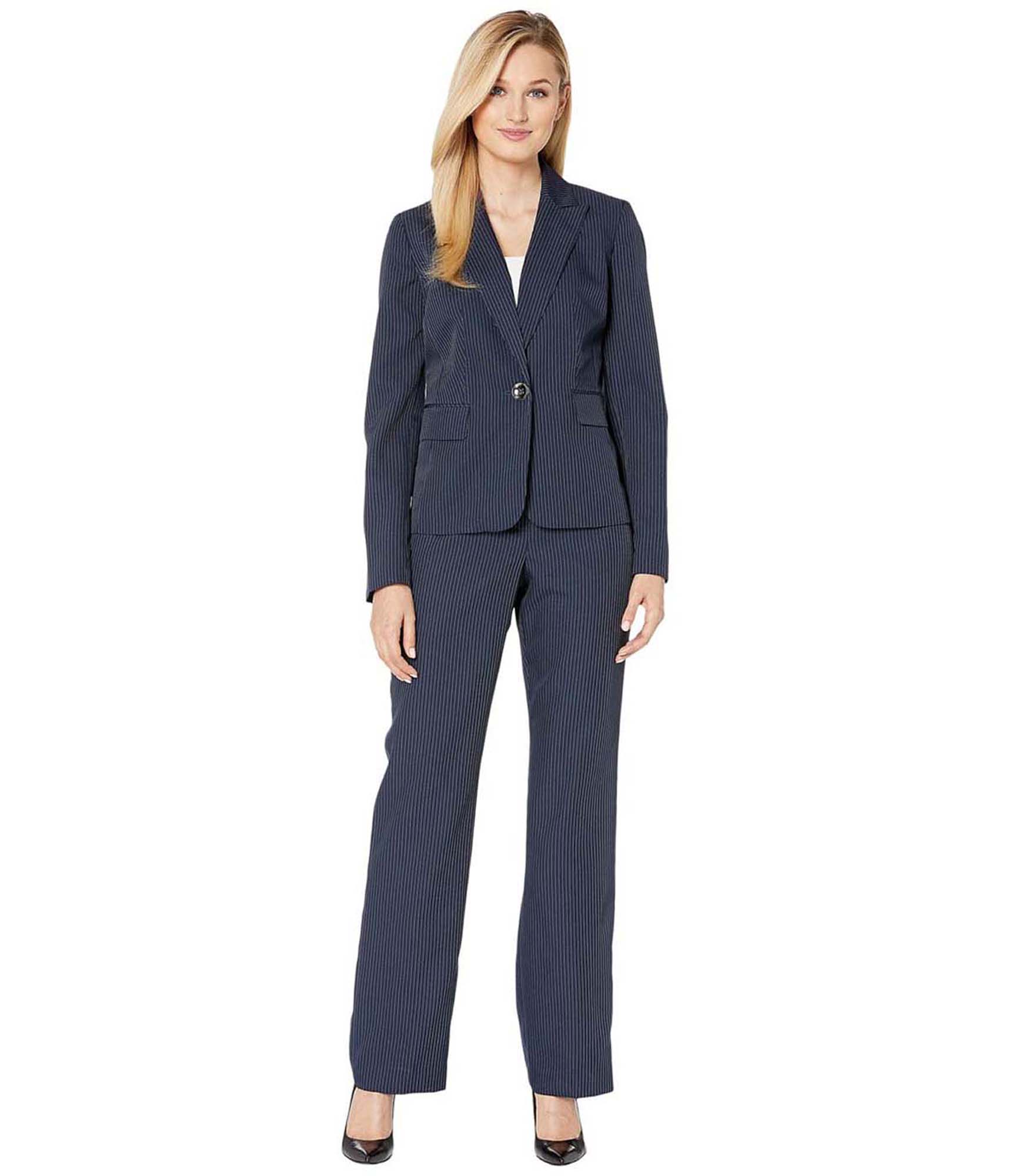 Костюм женский Le Suit 50038007-1FU синий L