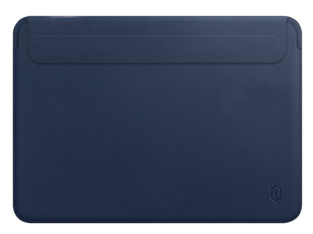 Чехол Wiwu Skin Pro 2 Leather для MacBook Pro 13/Air 13 2018 (Blue)