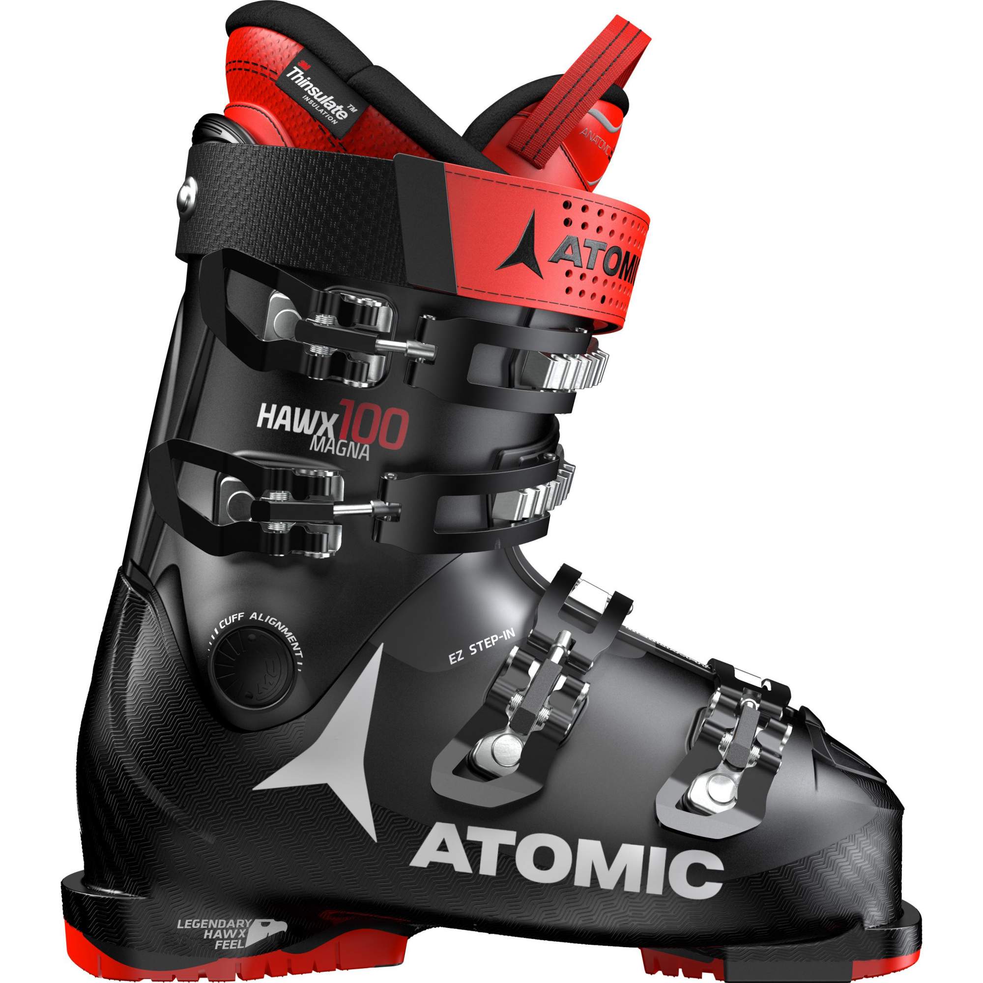 Горнолыжные ботинки Atomic Hawx Magna 100 2020, black/red, 29.5