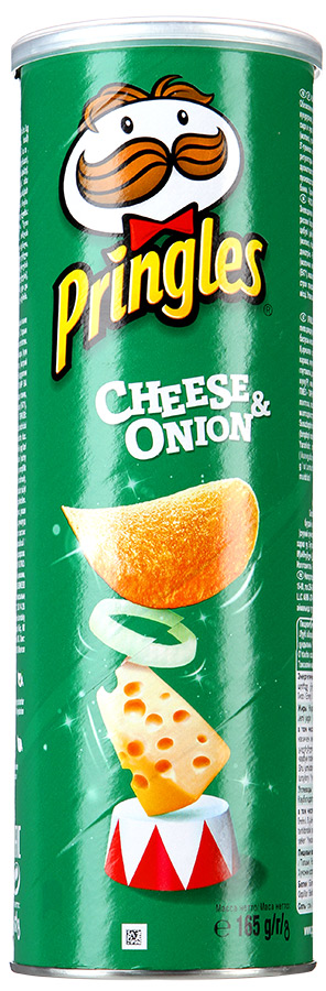 Купить чипсы Pringles со вкусом сыра и лука 165 г, цены на Мегамаркет | Артикул: 100023890725