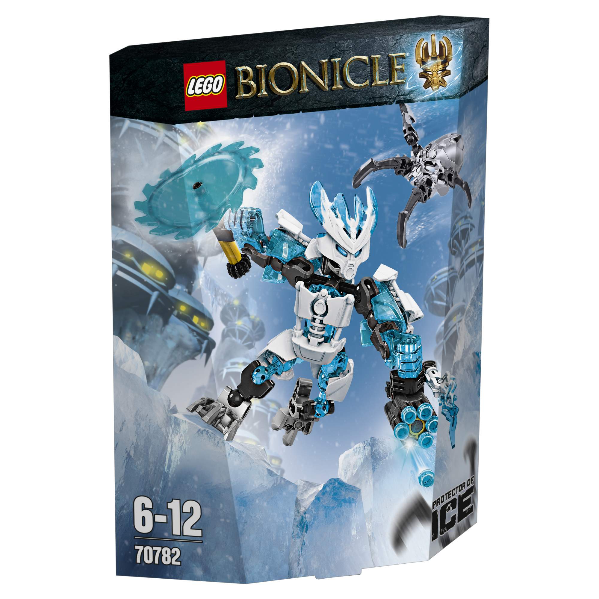 Купить конструктор LEGO Bionicle Страж Льда (70782), цены на Мегамаркет |  Артикул: 100000075825