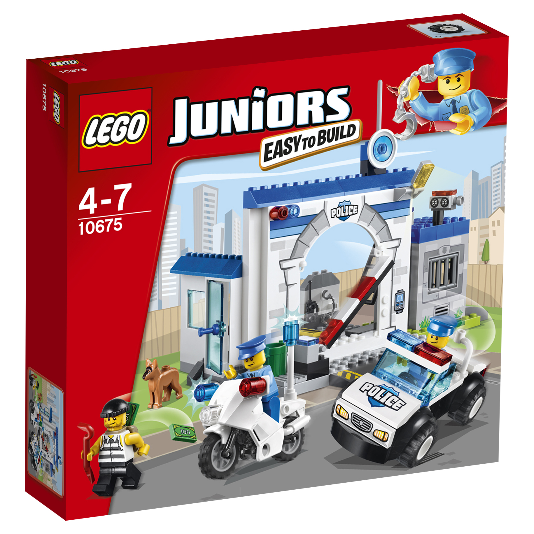 Конструктор LEGO Juniors Полиция — большой побег (10675) – купить в Москве,  цены в интернет-магазинах на Мегамаркет