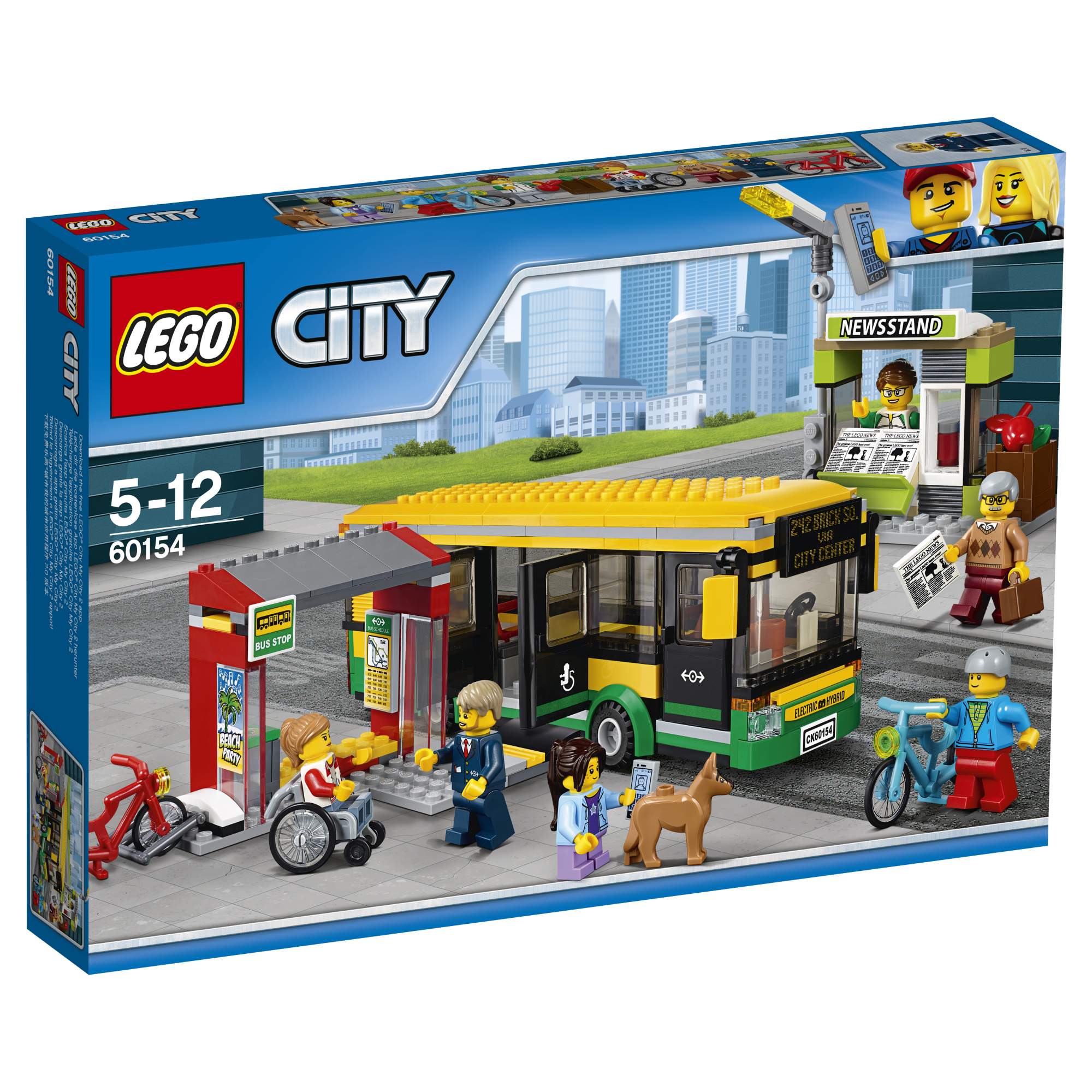 Lego city town bus on sale