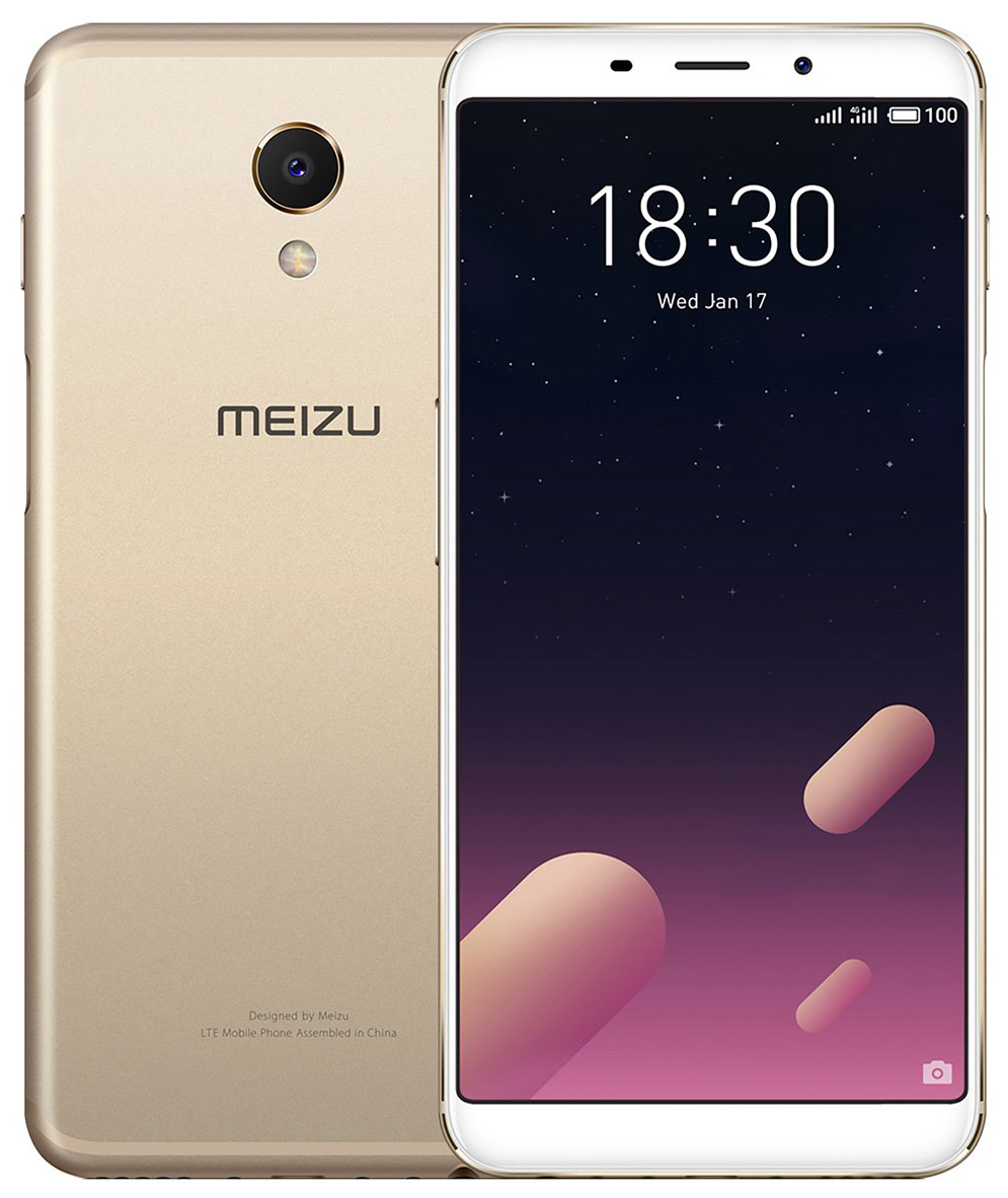 Смартфон Meizu M6s M712H 3/32GB Gold – характеристики на Мегамаркет