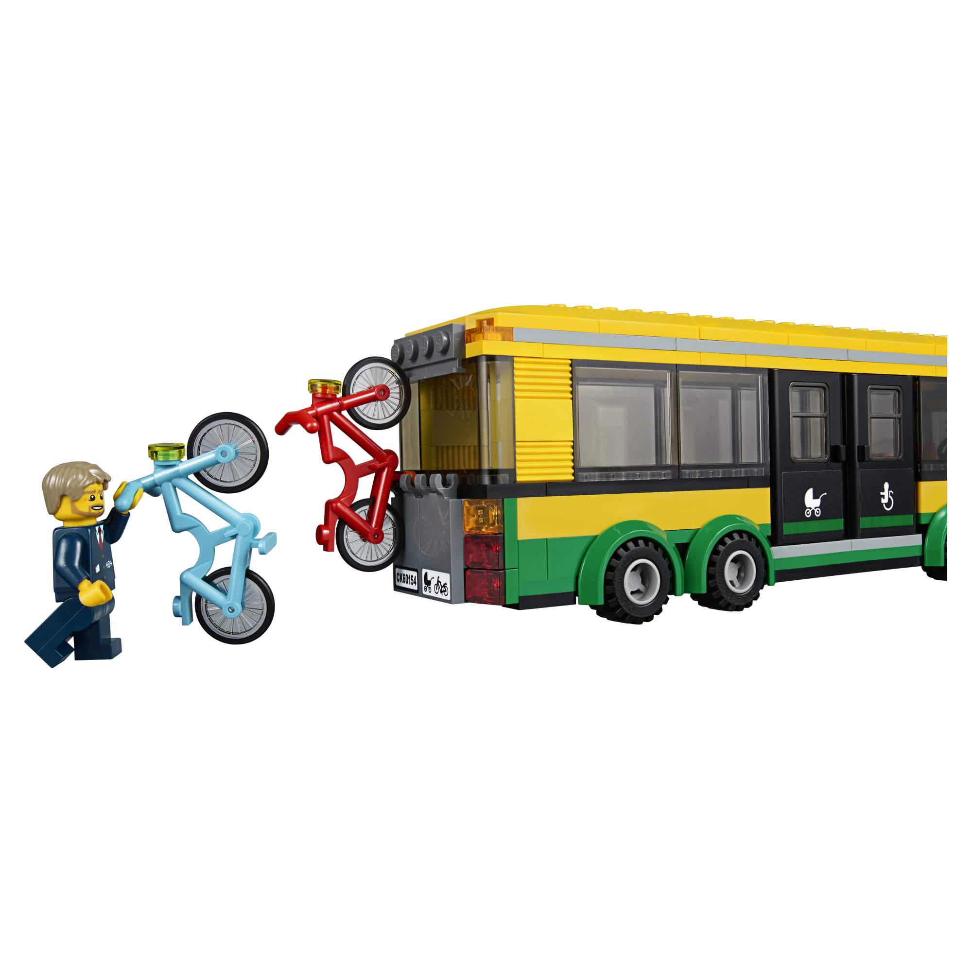 Lego 60154 city bus station online