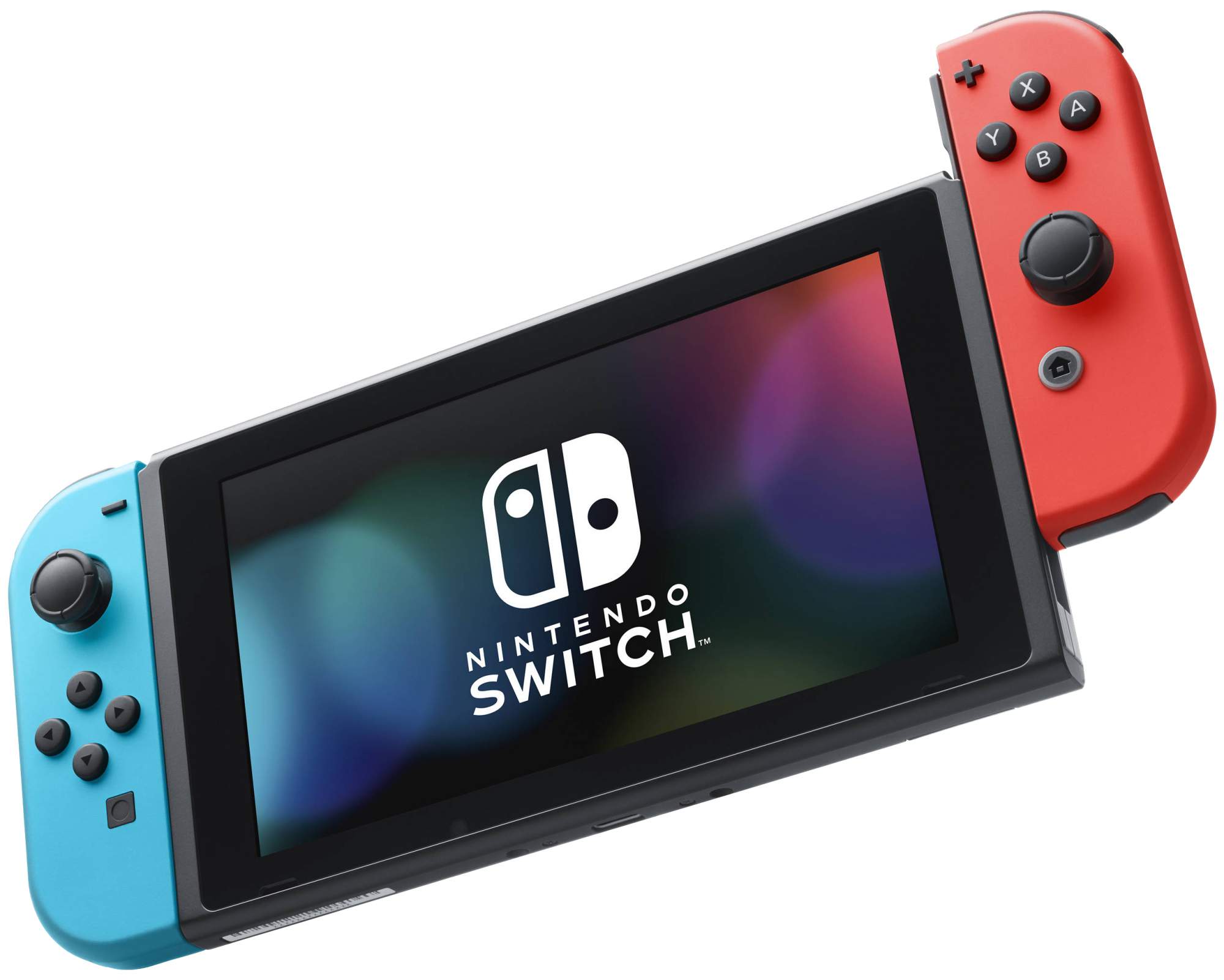 Портативная игровая консоль Nintendo Switch Red Blue + FIFA 19 - отзывы  покупателей на Мегамаркет