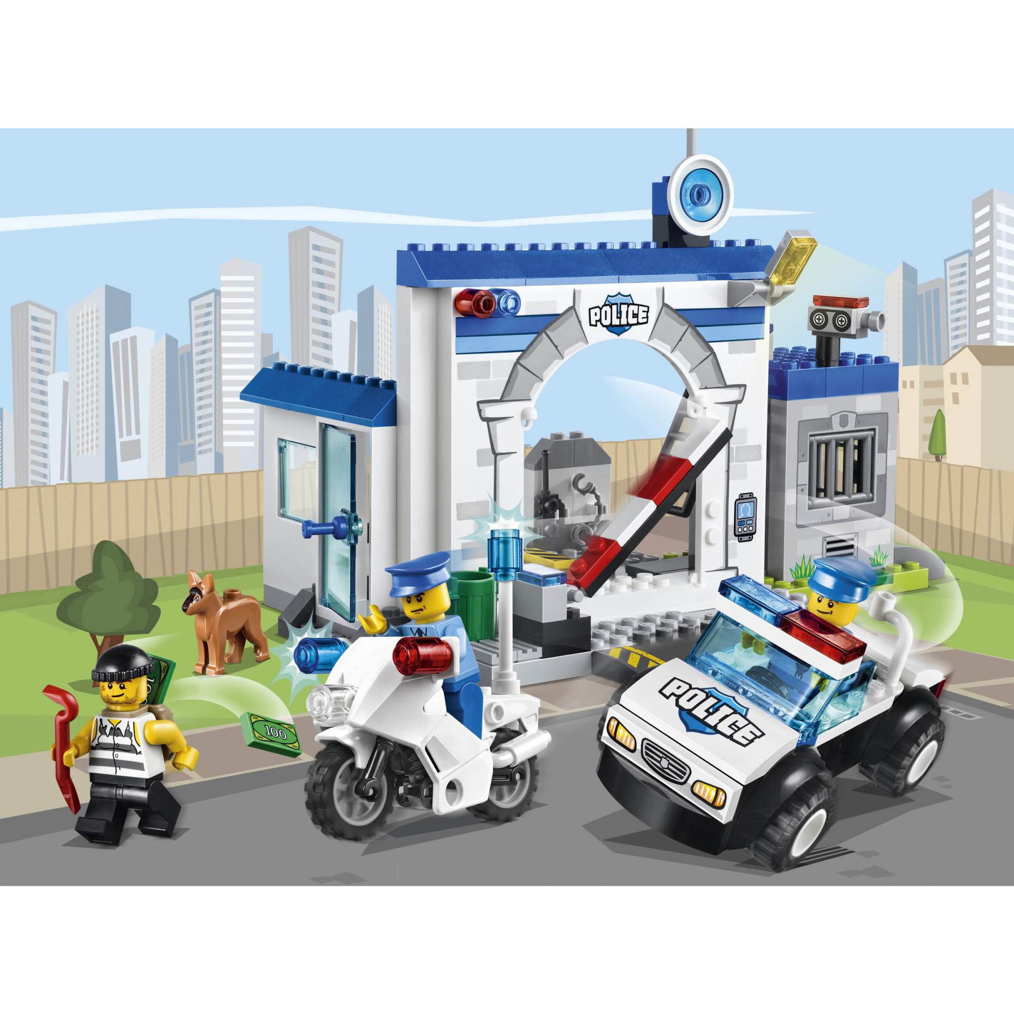 Конструктор LEGO Juniors Полиция — большой побег (10675) – купить в Москве,  цены в интернет-магазинах на Мегамаркет