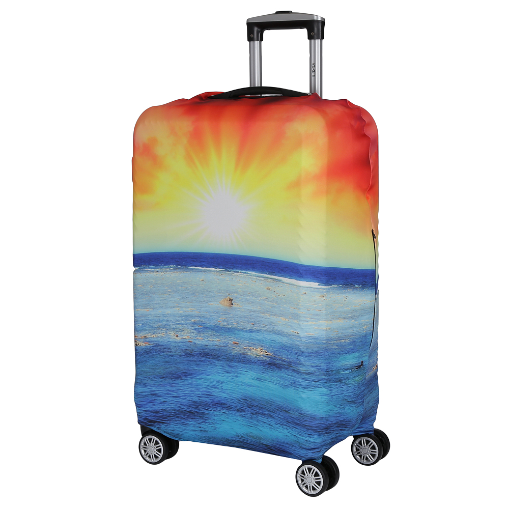 Чехол для чемодана Fabretti W1018 разноцветный L