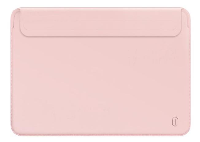 Чехол Wiwu Skin Pro 2 Leather для MacBook Pro 13/Air 13 2018 (Pink)