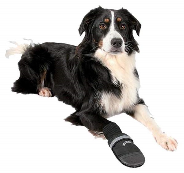 Обувь для собак TRIXIE размер S, 2 шт черный