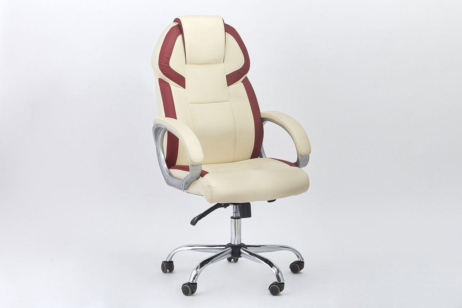 Компьютерное кресло Hoff Aurora, бежевый/красный