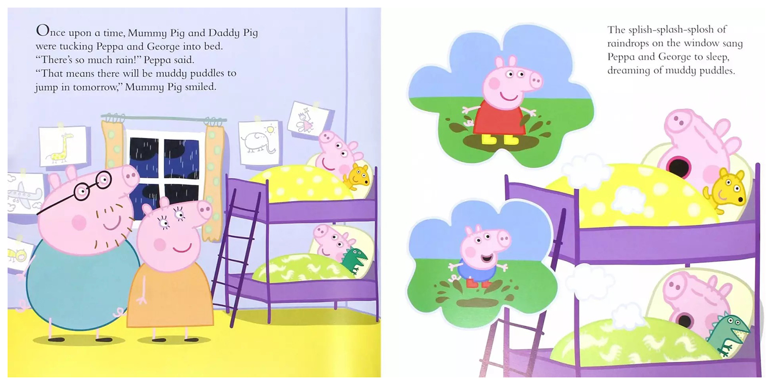 Peppa Pig Puddles book