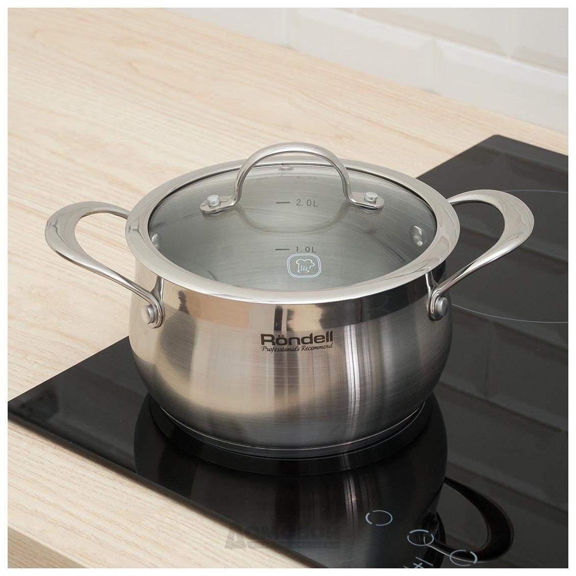 Кастрюля Rondell Fest 2 8 Л Купить
