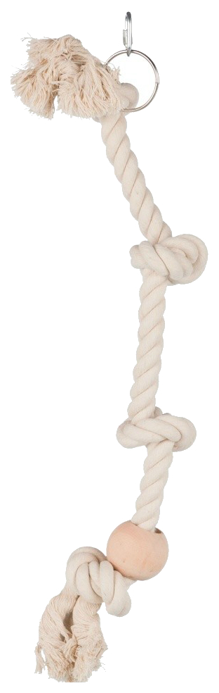 Веревка для попугаев TRIXIE Climbing Rope, белый, 60х0.23х0.23 см