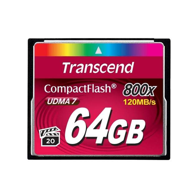 Карта памяти transcend compact flash 64gb