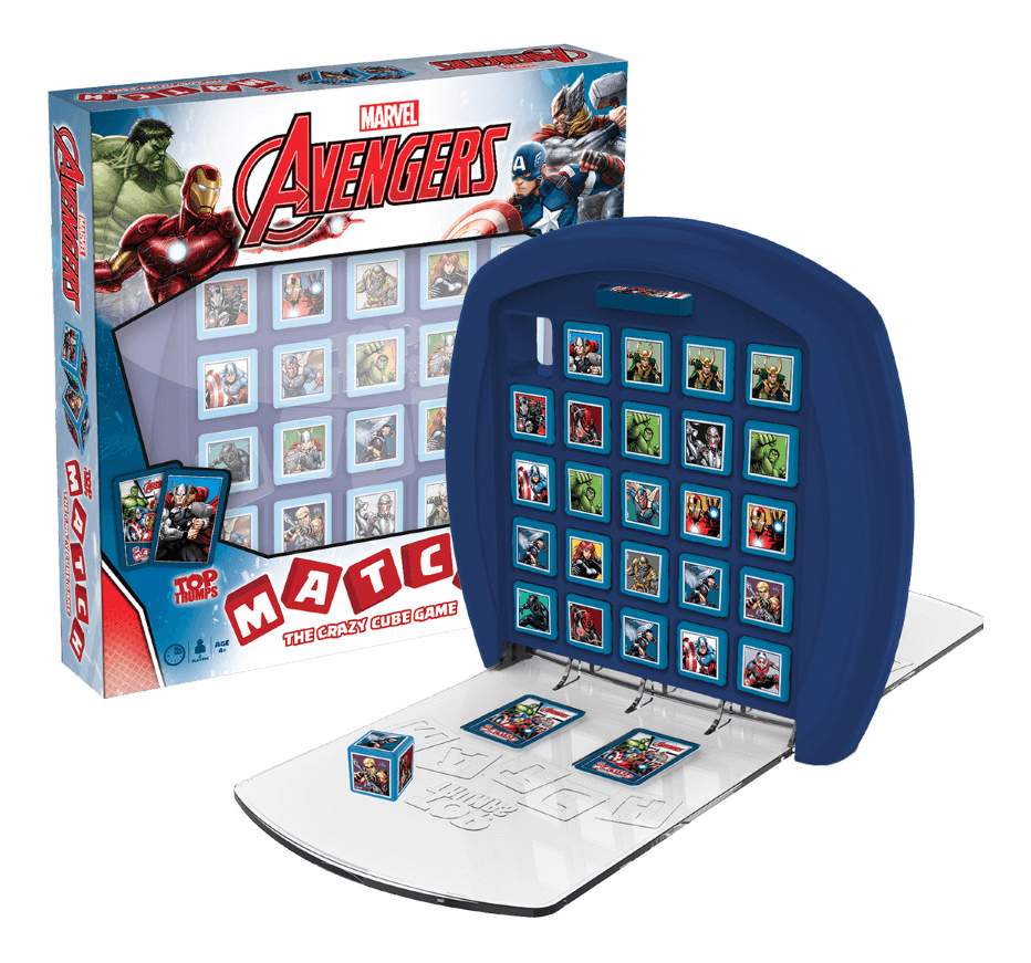 Купить семейная настольная игра Top Trumps Marvel Avengers, цены на  Мегамаркет | Артикул: 100022832227