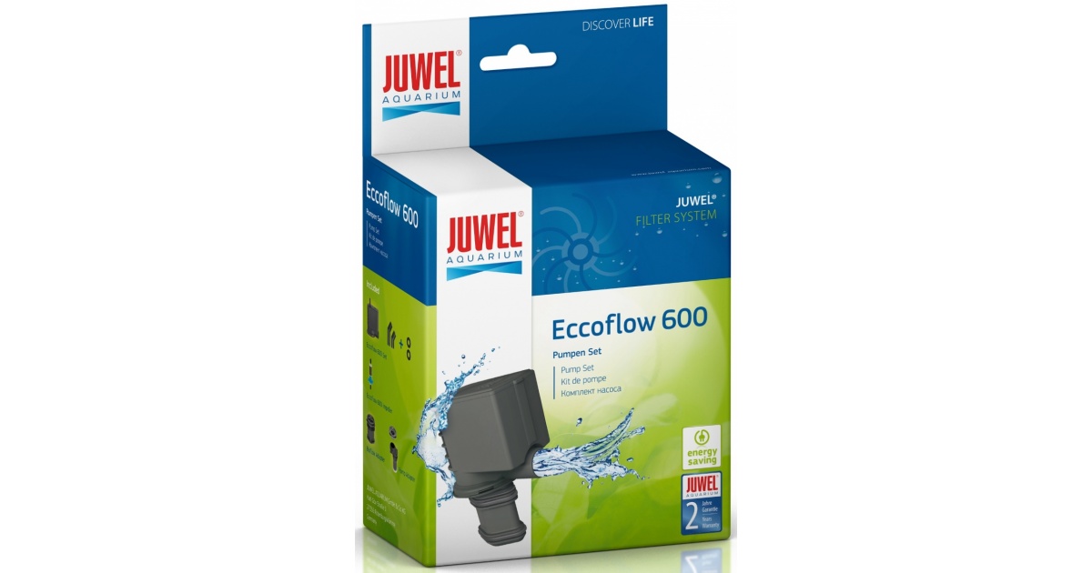 Помпа для аквариума подъемная Juwel Eccoflow 600 85754, погружная, 600 л/ч, 6,5 Вт