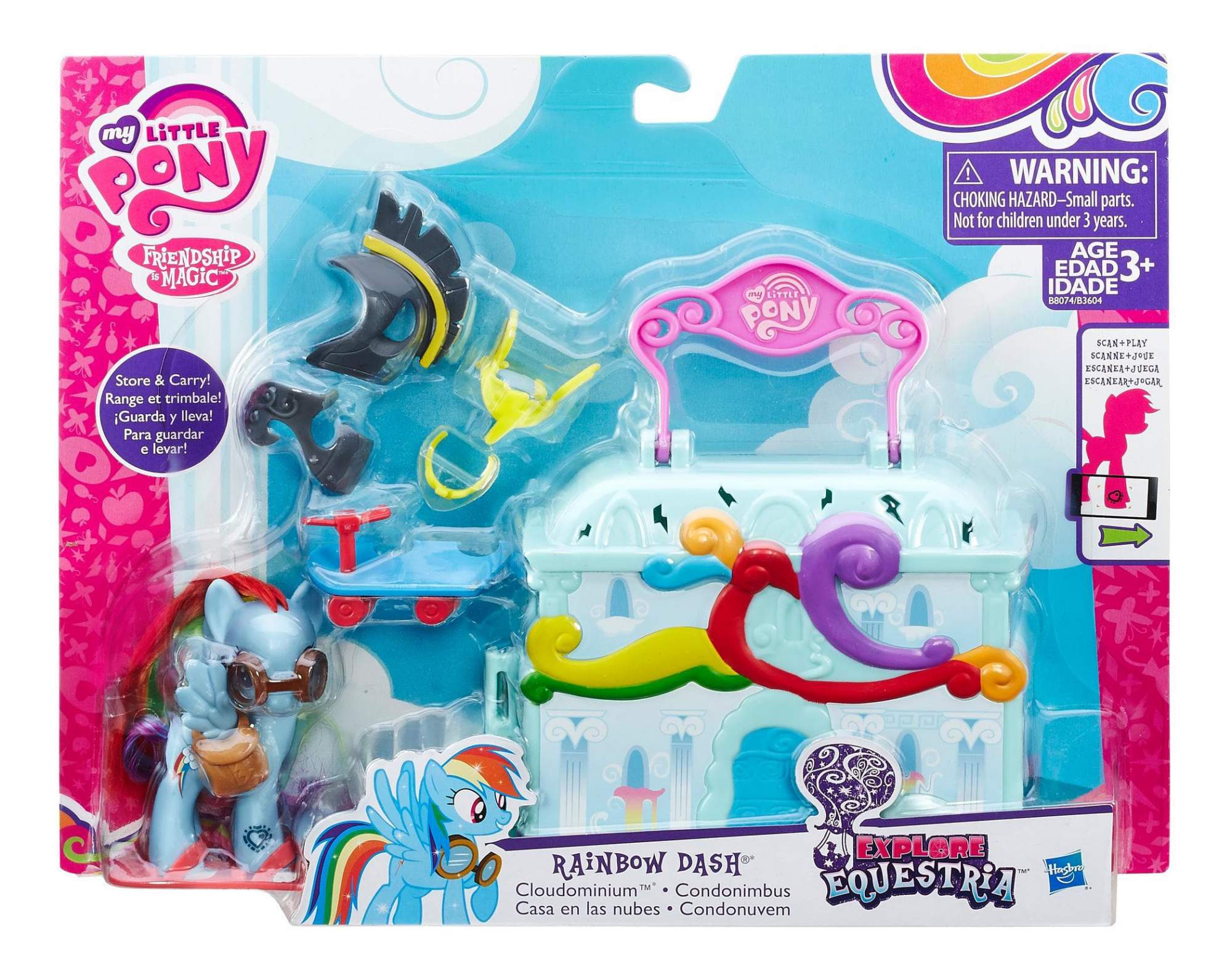 Игровой набор My little Pony Hasbro My Little Pony Радуга Дэш – купить в  Москве, цены в интернет-магазинах на Мегамаркет