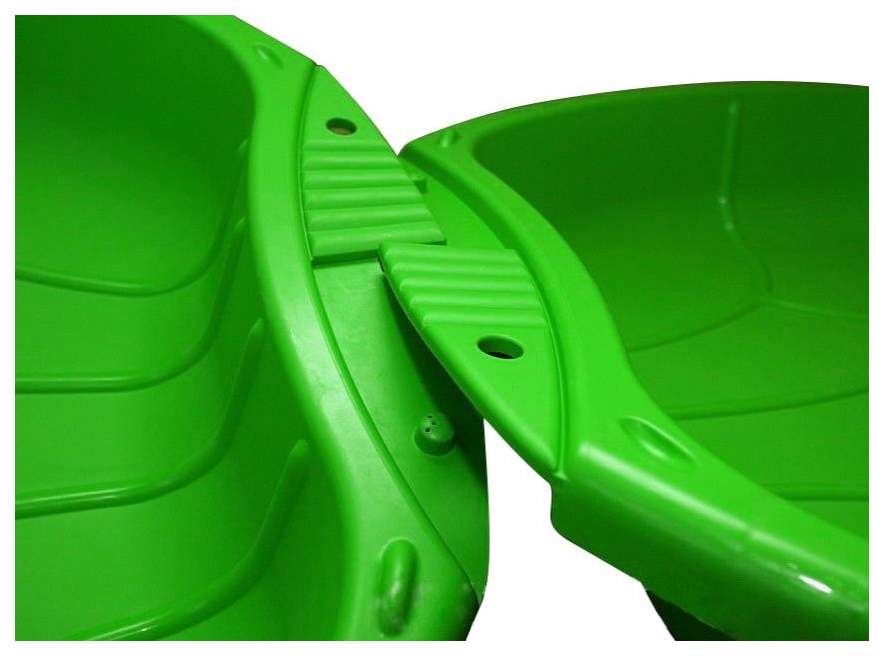 Песочница-бассейн Пластик Крыло Бабочки (1 половина) Зеленый 112х88х18h