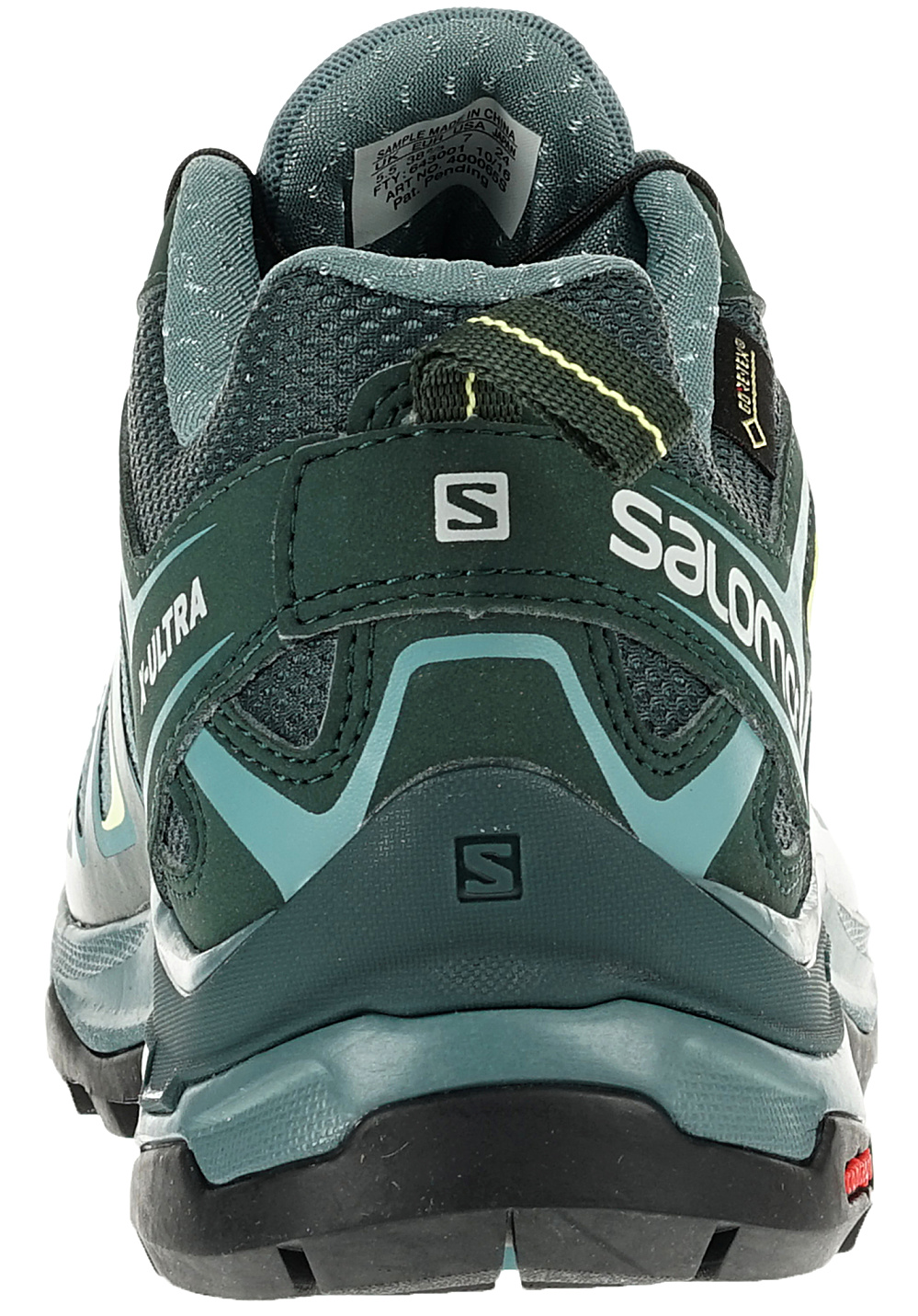 Кроссовки женские Salomon X Ultra 3 GTX зеленые 5 UK