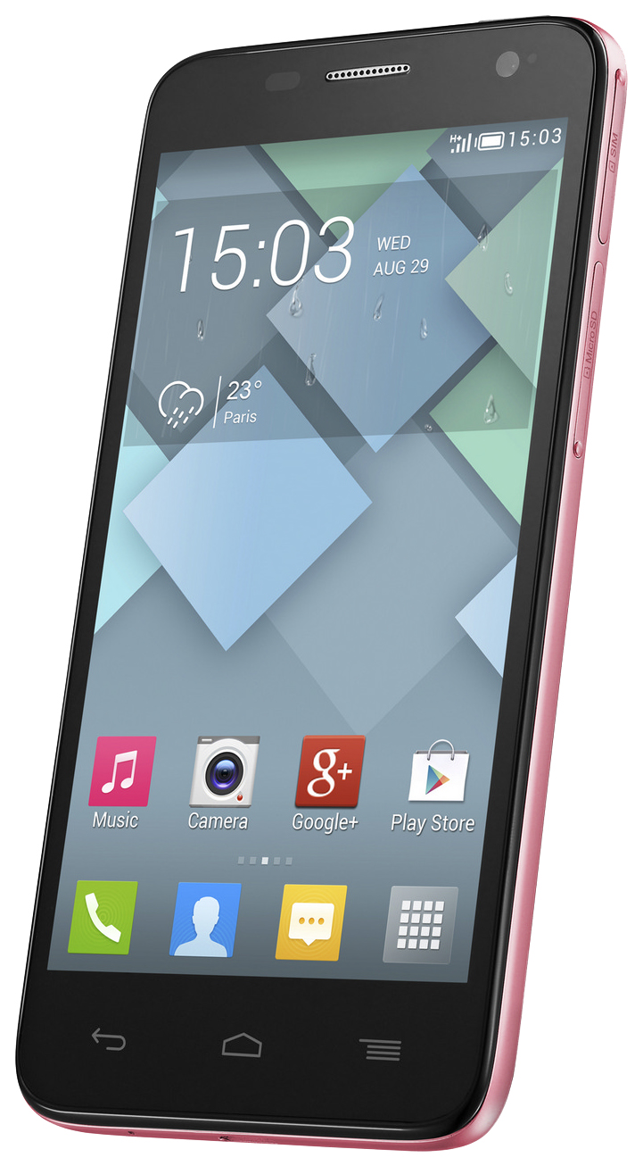 Смартфон Alcatel OneTouch Idol Mini 0.5/4GB Cranberry Pink (6012X) – купить  в Москве, цены в интернет-магазинах на Мегамаркет