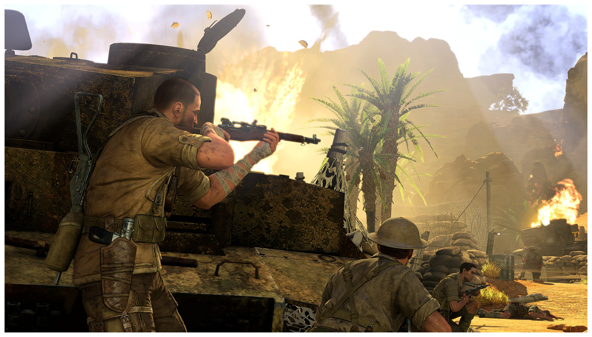 Игры про войну снайпером. Sniper Elite 3 2014. Игра Sniper Elite 3. Sniper Elite III Xbox 360. Sniper Elite 3 Xbox 360.