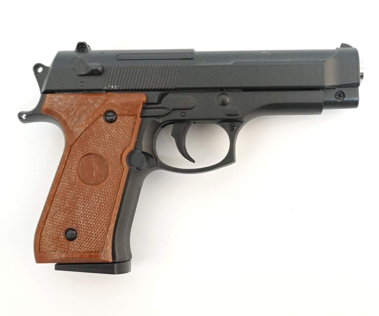 Страйкбольный пружинный пистолет Galaxy Китай (кал. 6 мм) G.22 (мини Beretta 92) - купить в Oder, цена на Мегамаркет