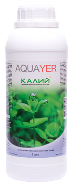 Удобрение для аквариумных растений Aquayer Удо Ермолаева КАЛИЙ+ 1000 мл
