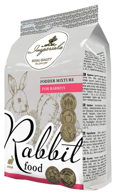 Корм для кроликов Imperials fodder mixture 0.5 кг 1 шт