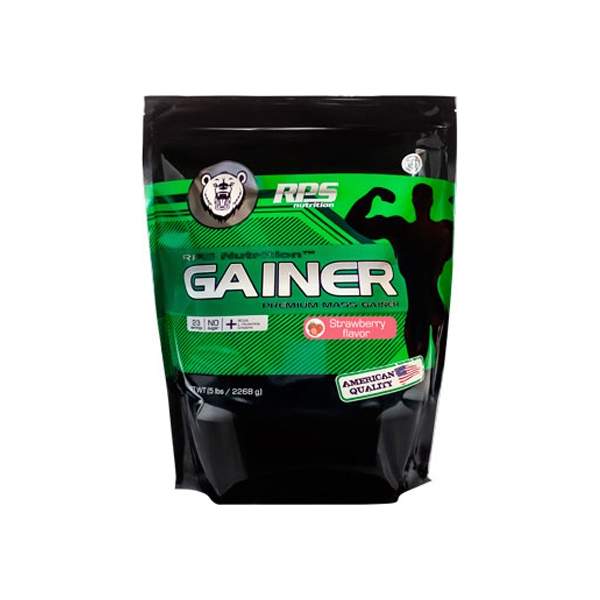 Гейнер RPS Nutrition Premium Mass Gainer, 2268 г, strawberry