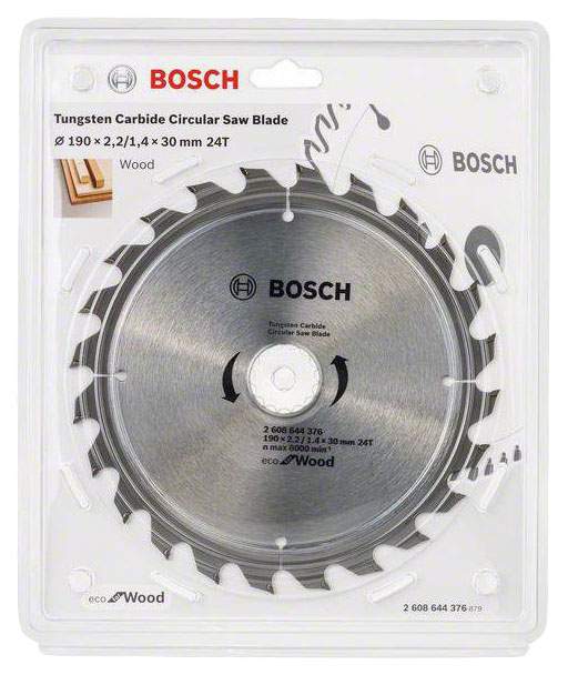 Пильный диск по дереву Bosch ECO WO 190x30-24T 2608644376
