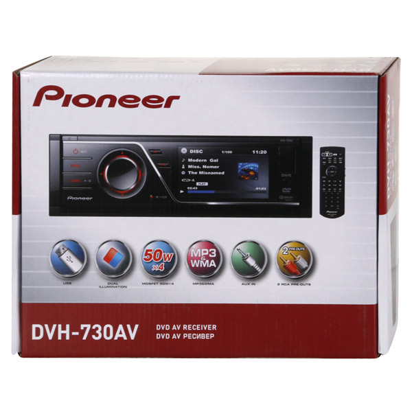 Схема подключения pioneer dvh 730av