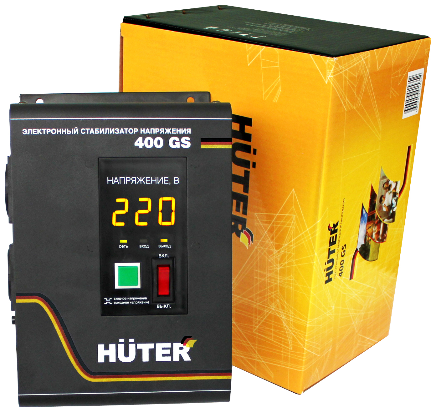 Однофазный стабилизатор Huter 400GS