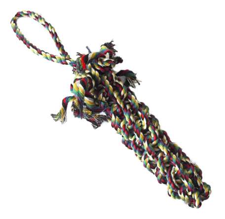 Грейфер для собак Triol Веревка 3D плетение, разноцветный, 38 см