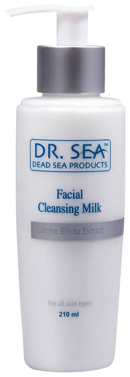 Молочко для лица DR. SEA Facial Cleansing Milk Gingko Biloba с гинкго билоба 210 мл - купить в Мегамаркет МСК Химки (со склада ), цена на Мегамаркет