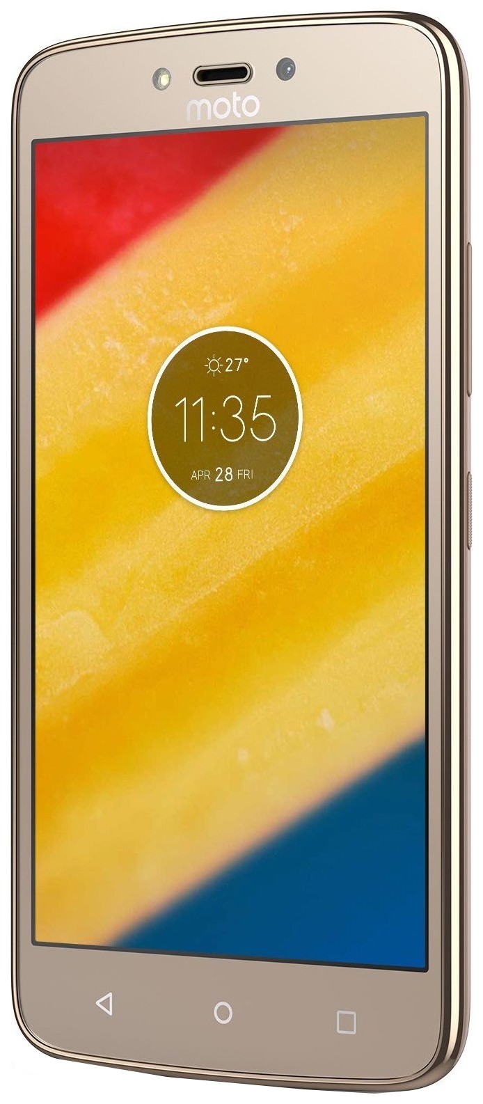 Смартфон Motorola Moto C Plus 2/16GB Fine Gold (XT 1723) – купить в Москве,  цены в интернет-магазинах на Мегамаркет