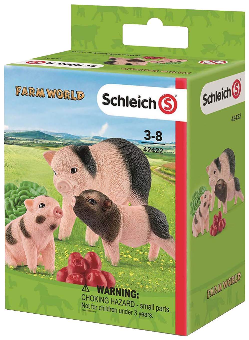 Купить фигурка животного Schleich Мама свинья с поросятами 42422, цены на  Мегамаркет