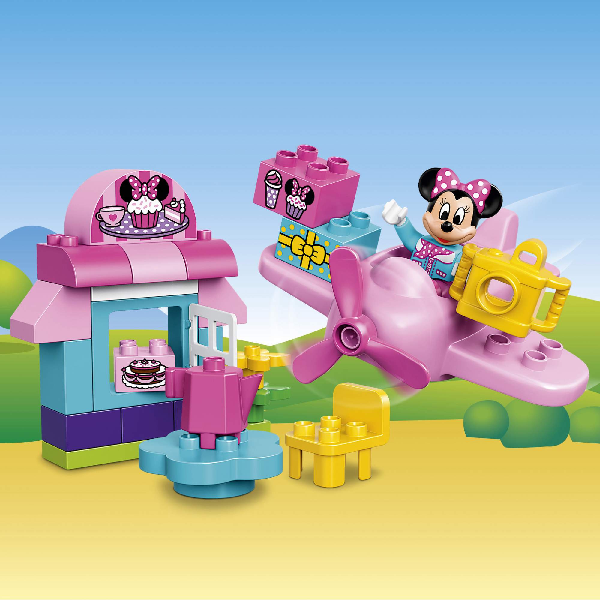 Minnie mouse duplo airplane online