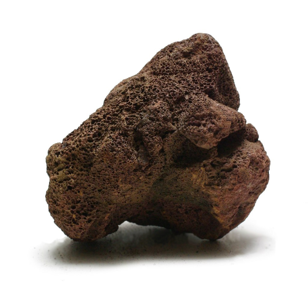 Камень для аквариума и террариума UDeco Brown Lava L, натуральный, 20-30 см