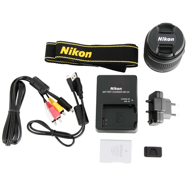 Фотоаппарат зеркальный Nikon D5300 18-55mm VR AF-P Black