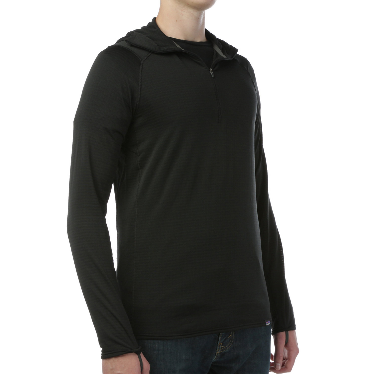 patagonia capilene thermal weight zip neck hoody